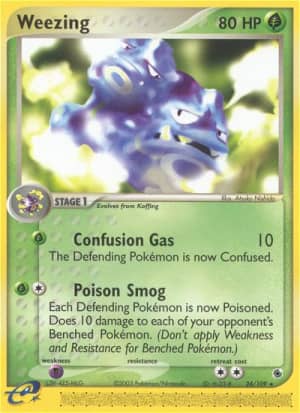 Weezing (Reverse Holofoil)