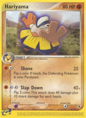 Hariyama (Reverse Holofoil)