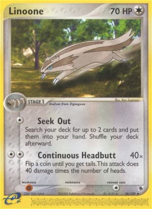 Linoone (Reverse Holofoil)