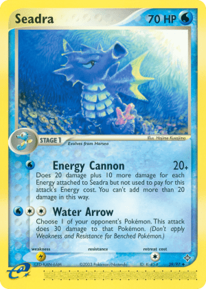 Seadra (Reverse Holofoil)