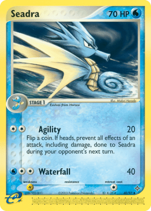 Seadra (Reverse Holofoil)