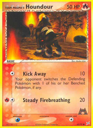 Team Magma's Houndour (Reverse Holofoil)