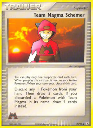 Team Magma Schemer (Reverse Holofoil)