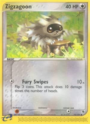 Zigzagoon (Reverse Holofoil)