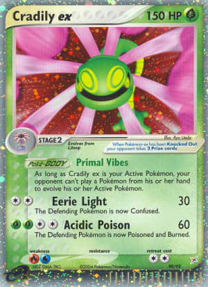 Cradily ex (Holofoil)