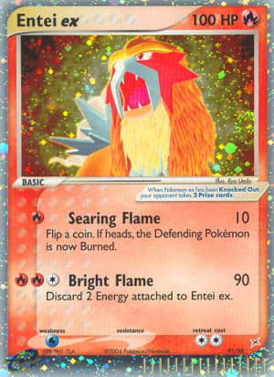Entei ex (Holofoil)