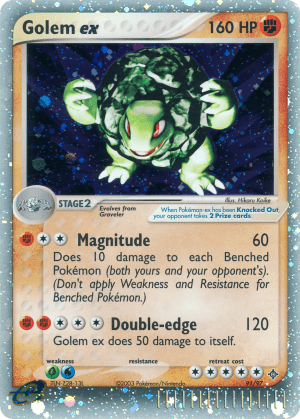Golem ex (Holofoil)
