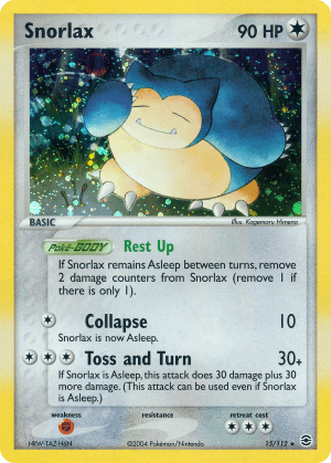 Snorlax (Holofoil)
