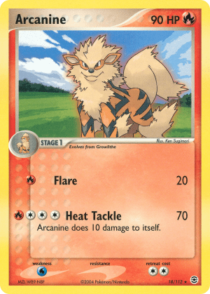 Arcanine (Reverse Holofoil)