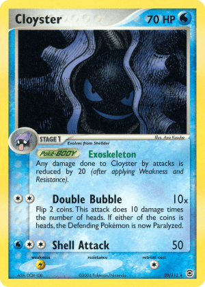 Cloyster (Reverse Holofoil)