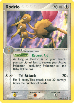 Dodrio (Reverse Holofoil)