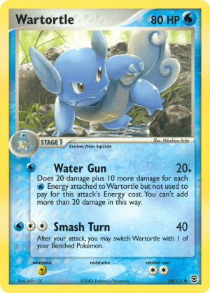 Wartortle (Reverse Holofoil)
