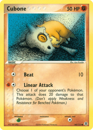 Cubone (Reverse Holofoil)