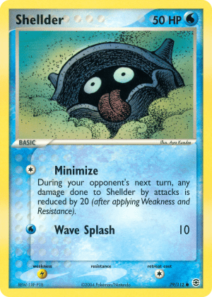 Shellder (Reverse Holofoil)