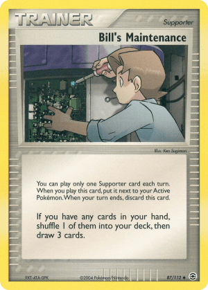 Bill's Maintenance (Reverse Holofoil)