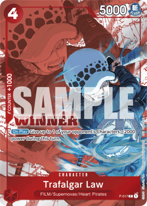 Trafalgar Law (Winner Stamp)