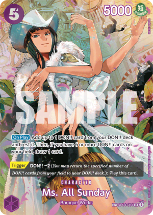 Ms. All Sunday (Special Alt Art)