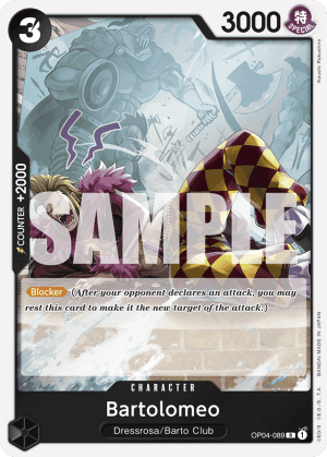 Bartolomeo (Reprint)