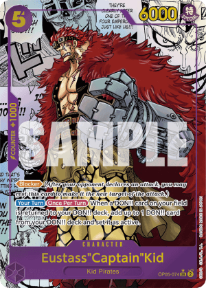 Eustass"Captain"Kid (Non Textured Manga Alt Art)