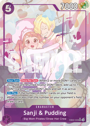 Sanji & Pudding (Alt Art)