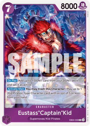 Eustass"Captain"Kid (Foil)