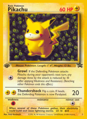 Pikachu (First Edition)