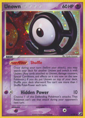 Unown (Holofoil)