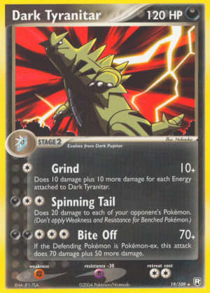 Dark Tyranitar (Takashi Yoneda)