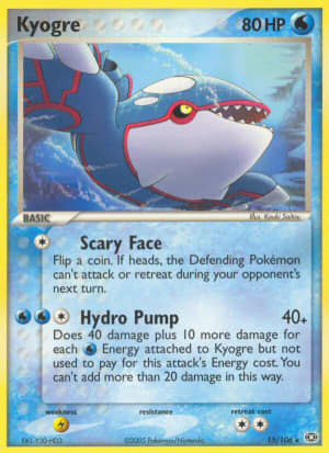 Kyogre (Reverse Holofoil)