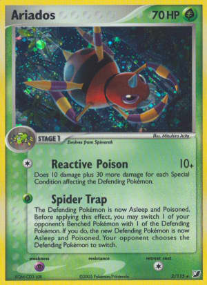 Ariados (Reverse Holofoil)