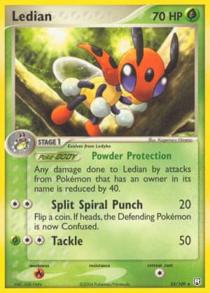 Ledian (Reverse Holofoil)