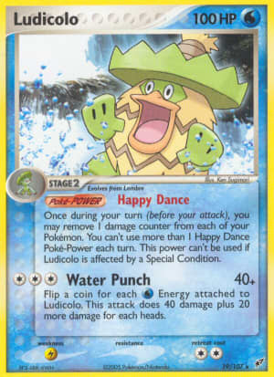 Ludicolo (Reverse Holofoil)