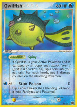 Qwilfish (Reverse Holofoil)