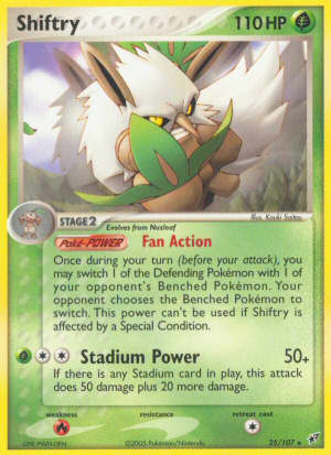 Shiftry (Reverse Holofoil)