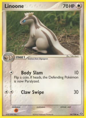 Linoone (Reverse Holofoil)
