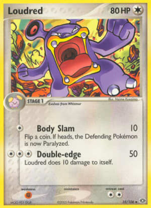 Loudred (Reverse Holofoil)