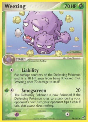 Weezing (Reverse Holofoil)