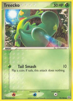 Treecko (Reverse Holofoil)