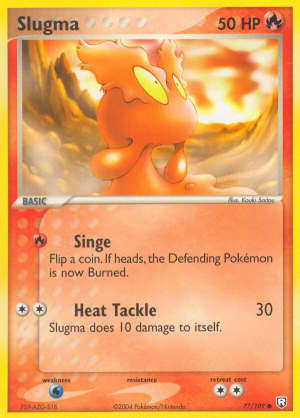 Slugma (Reverse Holofoil)