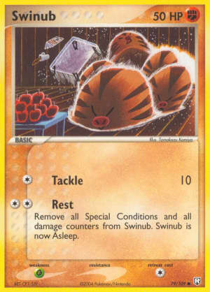 Swinub (Reverse Holofoil)