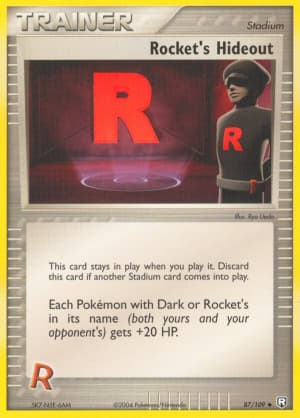Rocket's Hideout (Reverse Holofoil)