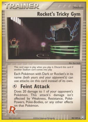 Rocket's Tricky Gym (Reverse Holofoil)