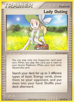 Lady Outing (Reverse Holofoil)