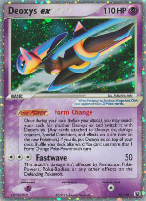 Deoxys ex (Holofoil)