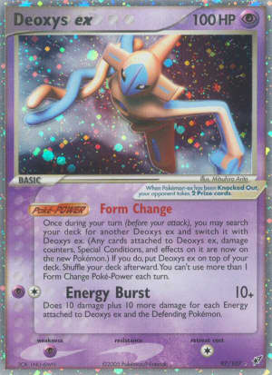 Deoxys ex (Holofoil)