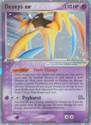 Deoxys ex (Holofoil)