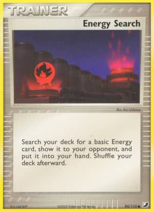 Energy Search (Reverse Holofoil)