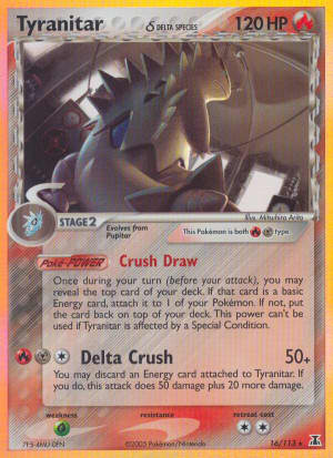 Tyranitar δ (Reverse Holofoil)