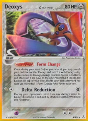 Deoxys δ (Reverse Holofoil)