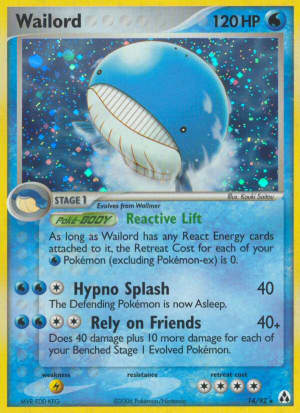Wailord (Reverse Holofoil)